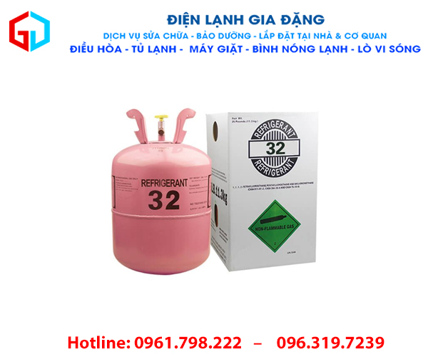 nạp gas r32, gas r410 và gas r32